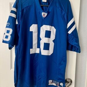 Like New Reebok Manning 18 NFL Jersey XL Length + 2